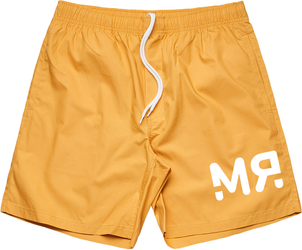 Big Logo Shorts - Yellow