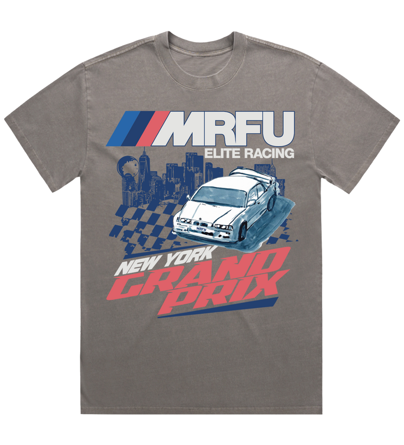 MRFU Grand Prix S/S T-Shirt - Faded Gray
