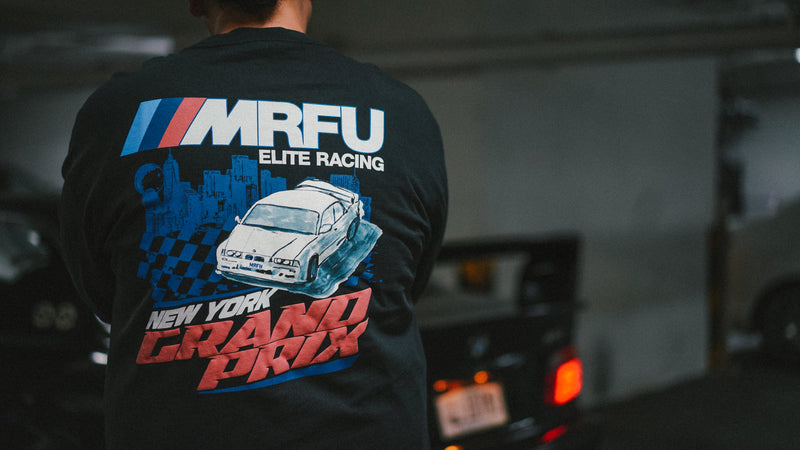 MRFU Grand Prix L/S T-Shirt - Faded Black