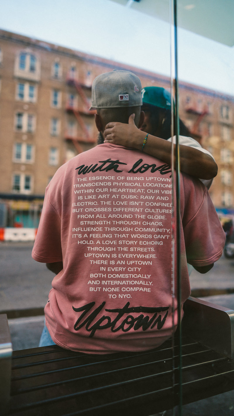 De-je Uptown Love Letter T-Shirt - Pink Haze