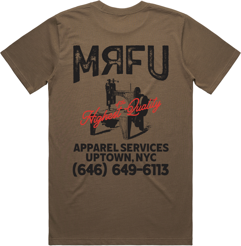 Apparel Services Tee - Brown